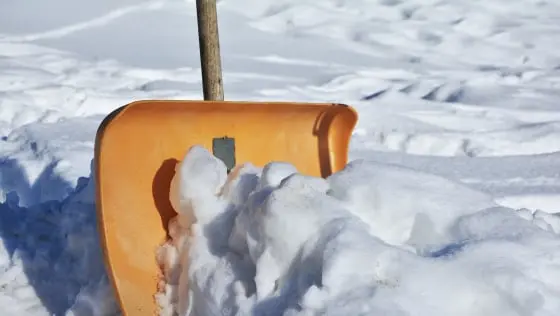 winter rock salt